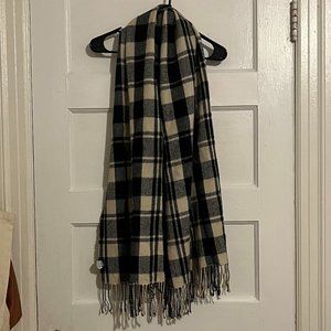 Plaid Madewell scarf for sale - good condition.